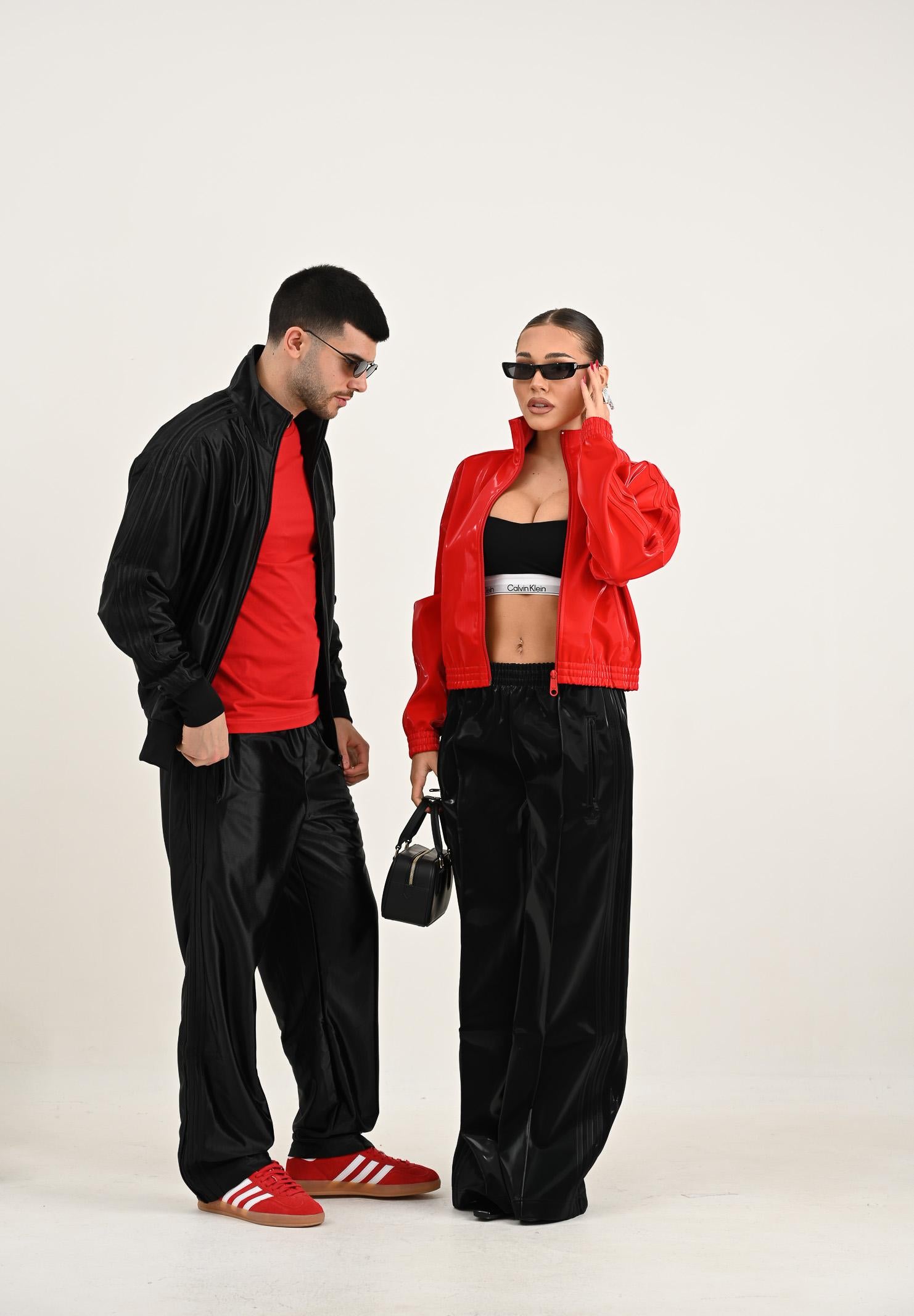 ADIDAS ORIGINALS Giubbotto Adicolor Holiday rosso da donna JY2616 ADIDAS ORIGINALS