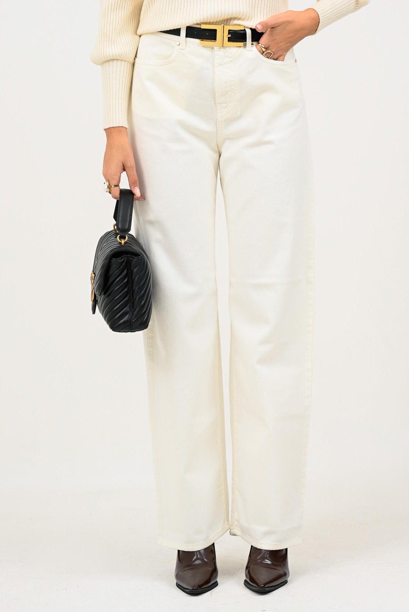 MAX MARA Jeans bianco da donna 2526136142600 008 MAX MARA