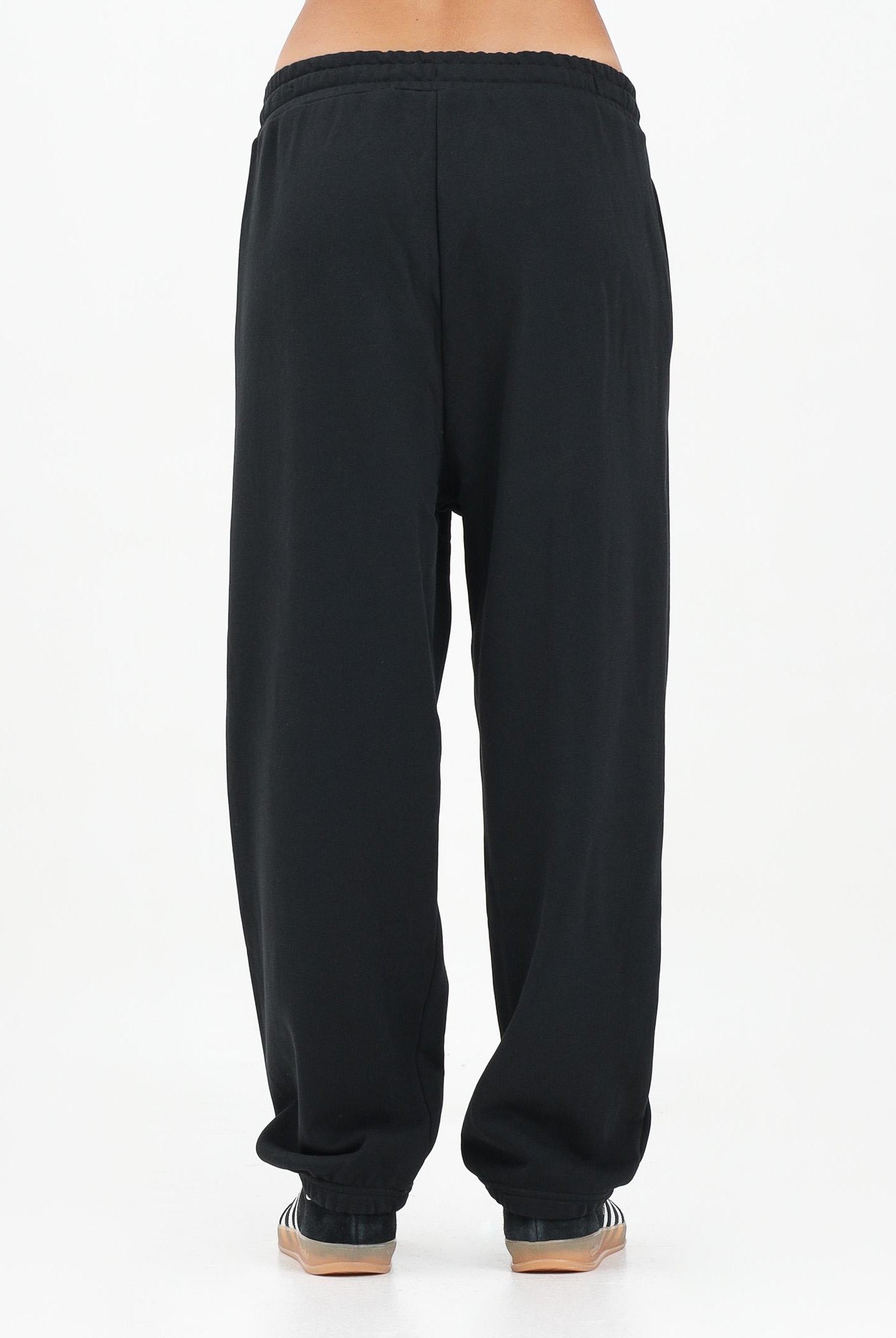 DIESEL Pantalone sportivo nero per donna, ragazzi e bambini con marchio Oval D J02457KYAQK K900 DIESEL