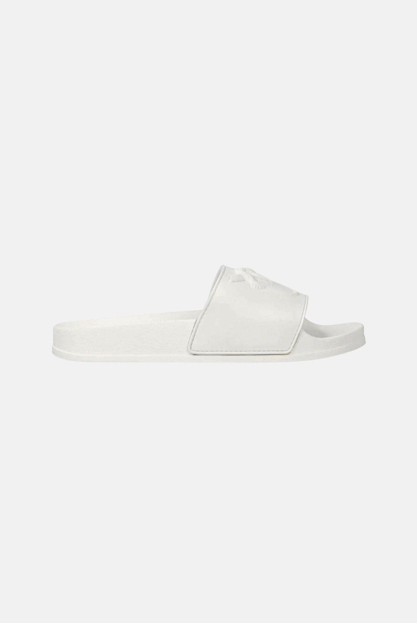 PINKO Ciabatte bianche da donna con maxi logo Love Birds SS0093E027Z1B Z1B PINKO