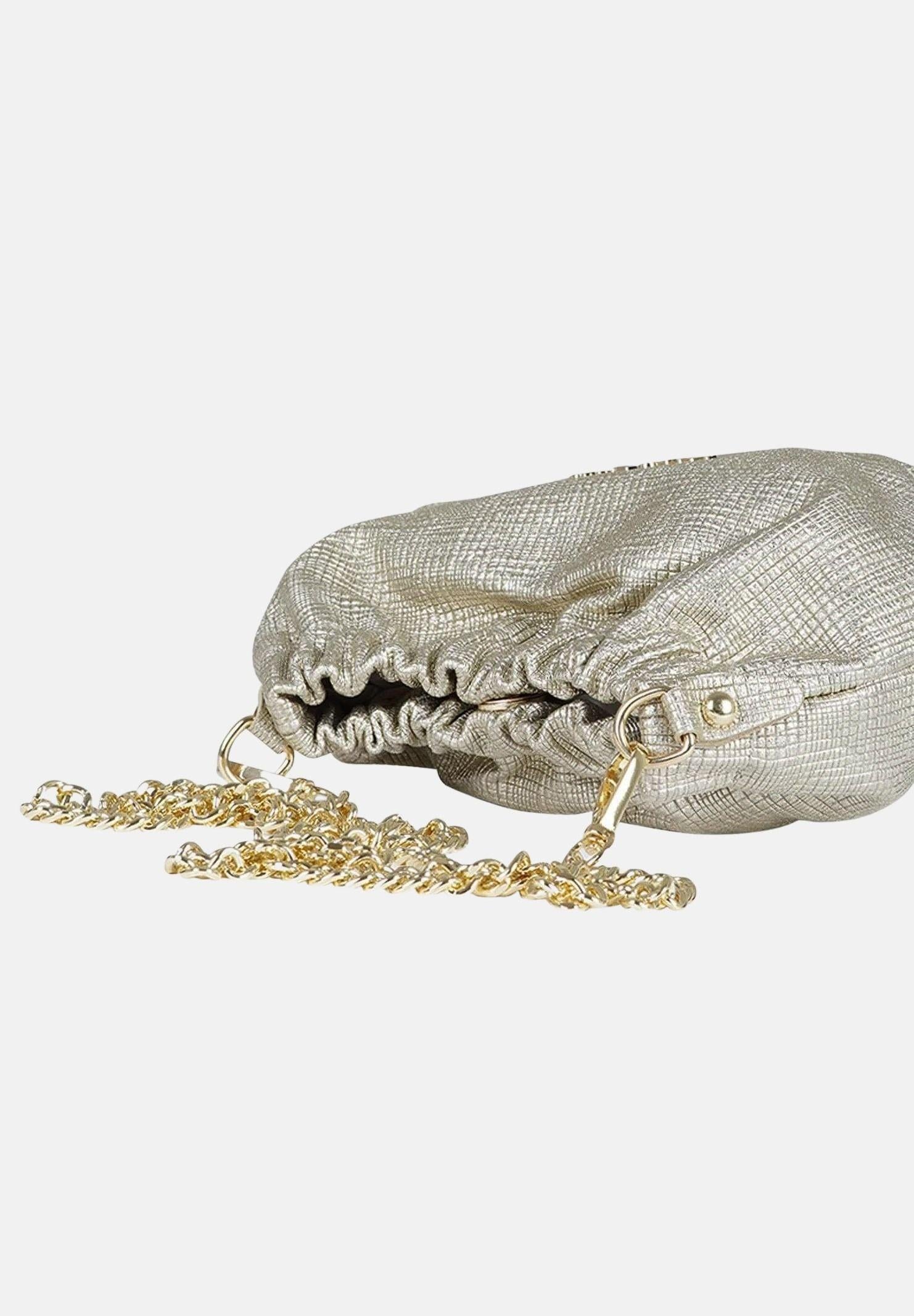 MARC ELLIS Borsa a tracolla Helena Suede oro da donna HELENA-SUEDE-RF GO MARC ELLIS
