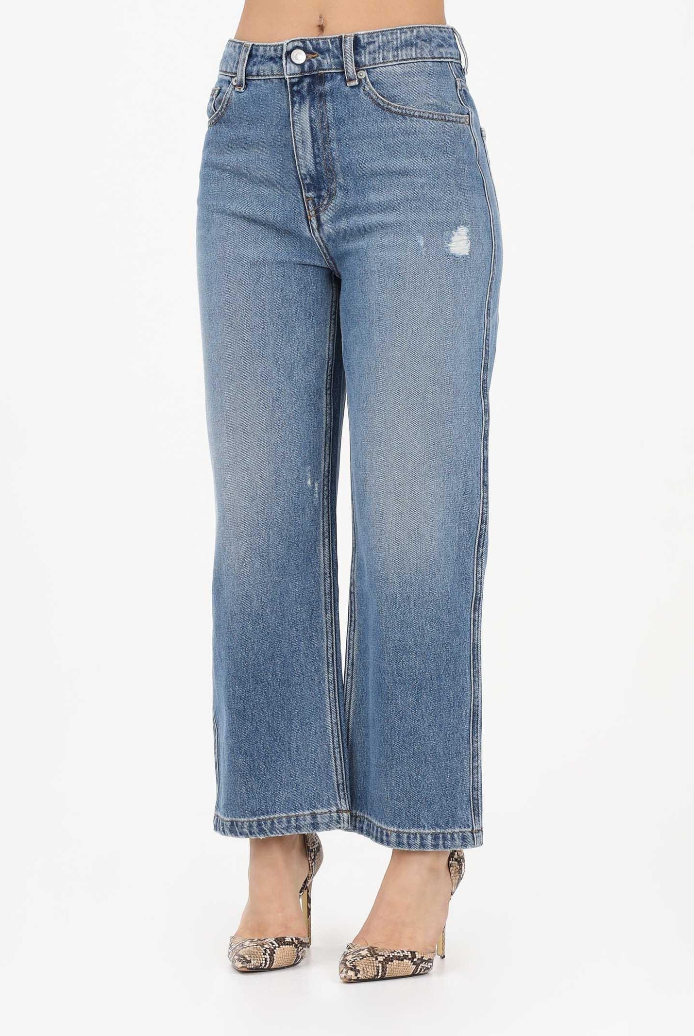 VICOLO Jeans Kate in denim medio da donna DAB5128 DEBL VICOLO