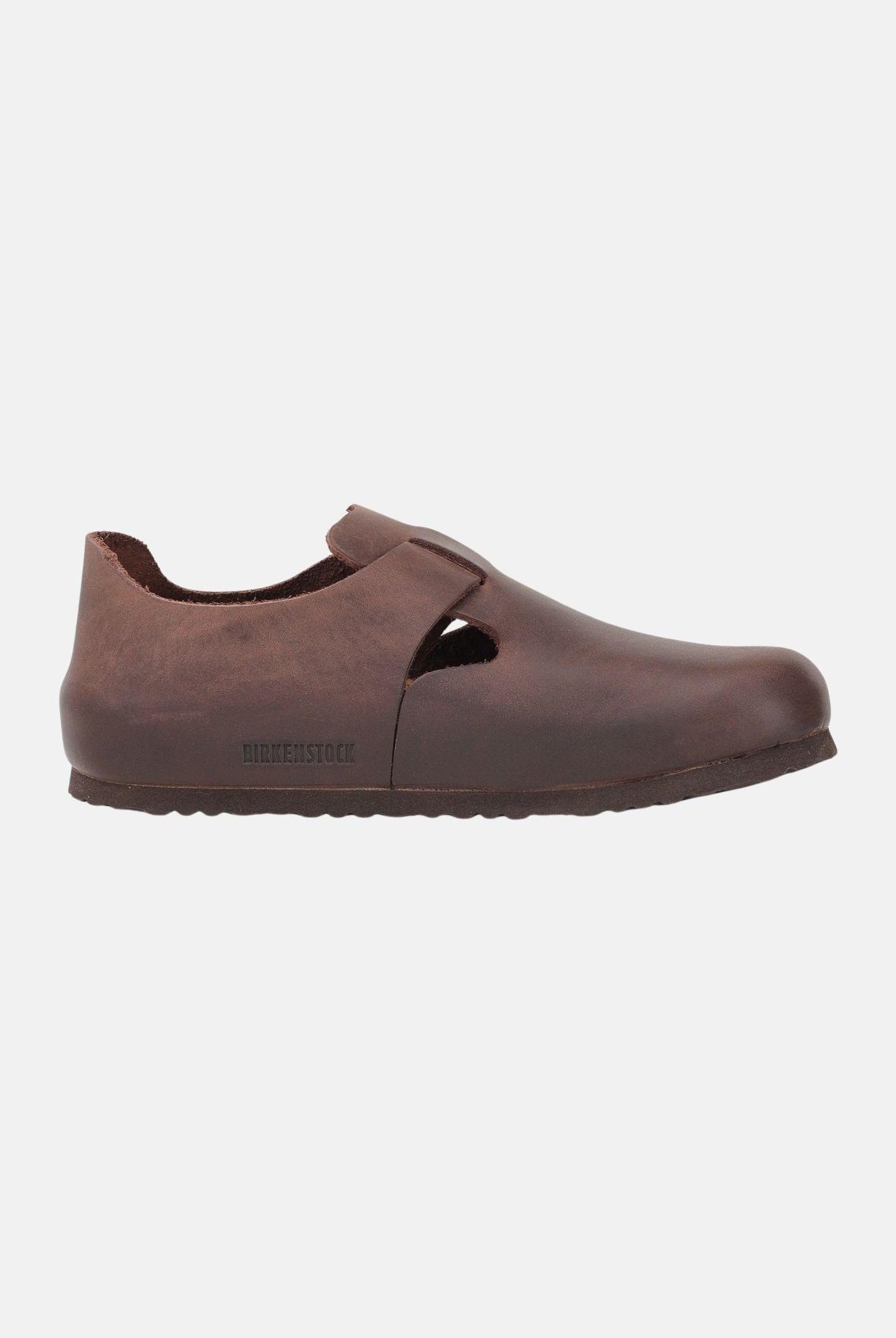 BIRKENSTOCK Mocassini London marroni da uomo 166533 . BIRKENSTOCK