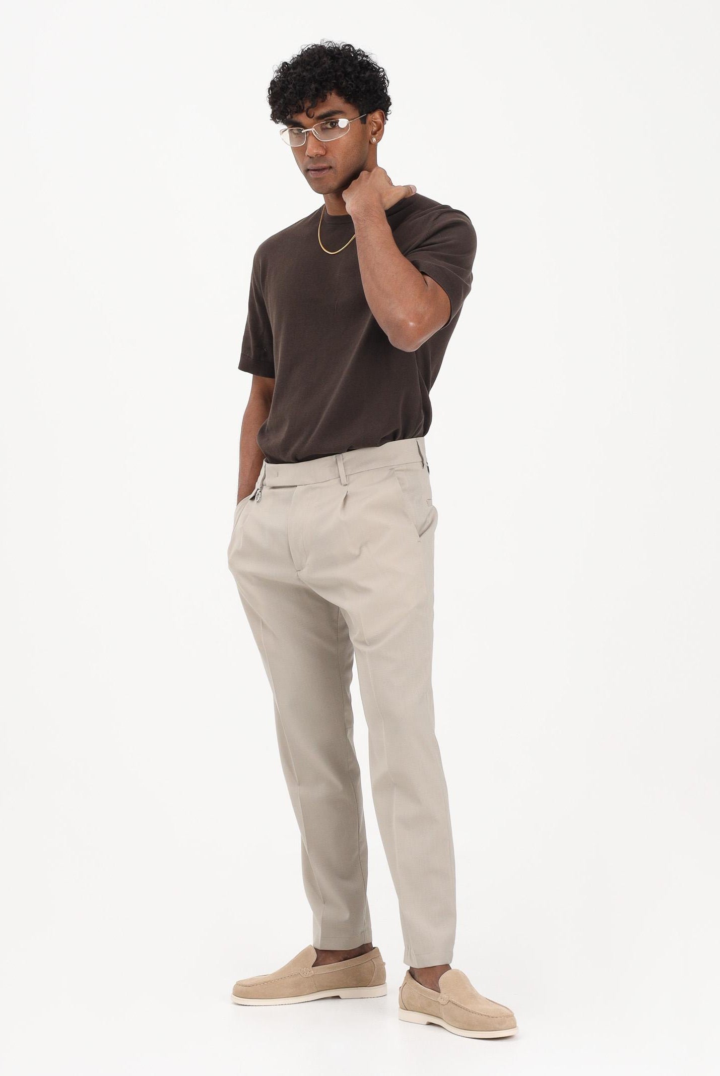 GOLDEN CRAFT Pantalone beige da uomo GC1PSS266892 A037 GOLDEN CRAFT