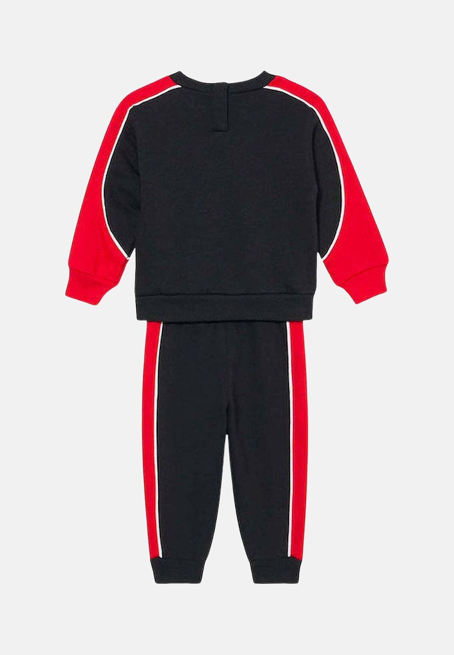 NIKE Tuta nera e rossa per bambino e bambina 86N293 023 NIKE