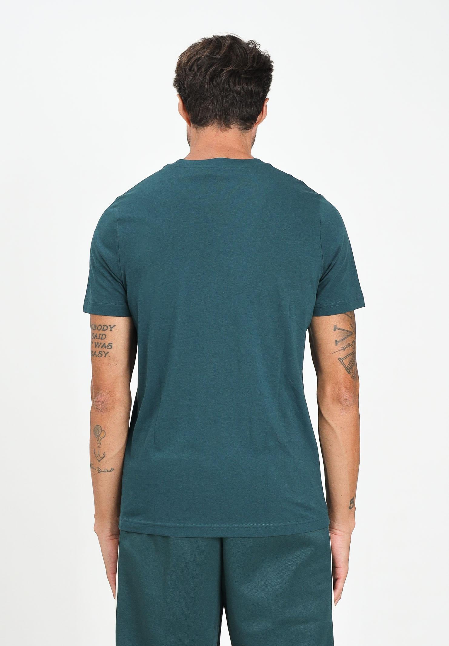 PUMA T-shirt a manica corta Essentials verde petrolio da uomo 684717 75 PUMA