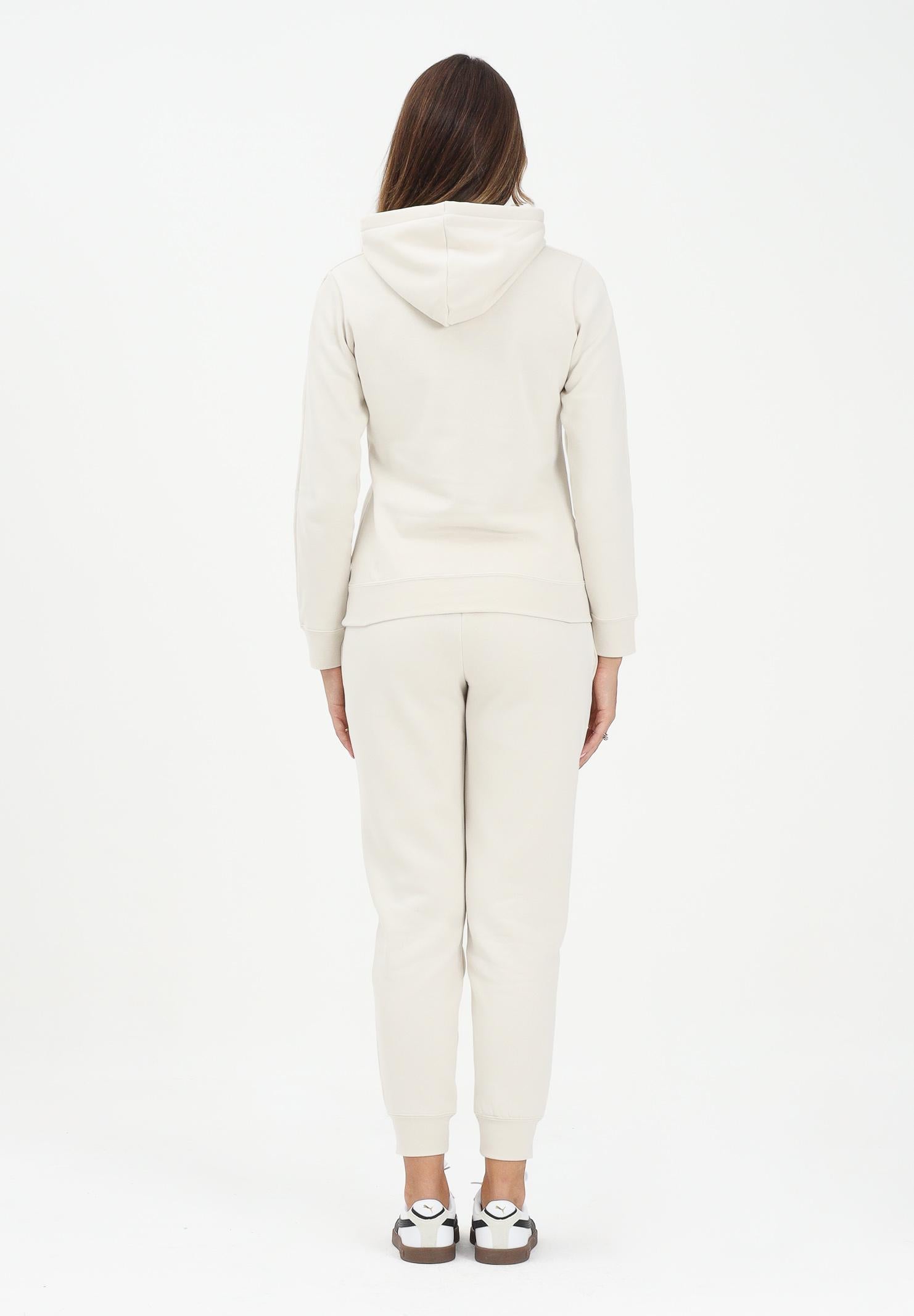 PUMA Tuta Sweat panna da donna 688162 87 PUMA