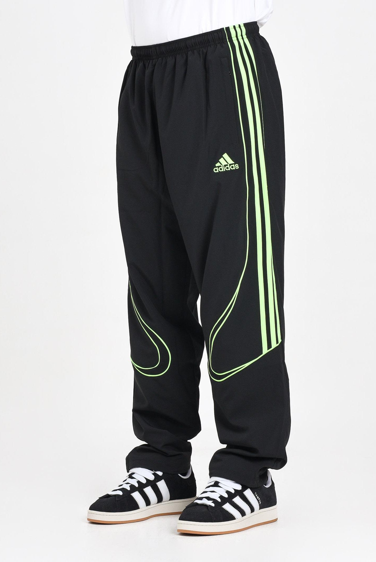 ADIDAS ORIGINALS Pantalone sportivo Teamgeist Adicolor nero da uomo JW5869 ADIDAS ORIGINALS
