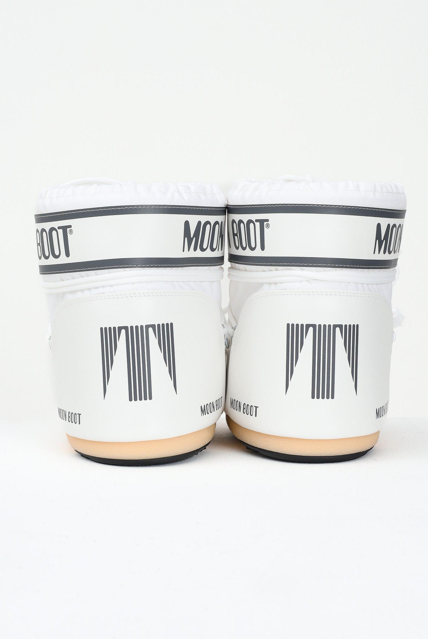 MOON BOOT Stivali da neve ICON LOW bianchi per uomo e donna 80D1409340 A009 MOON BOOT