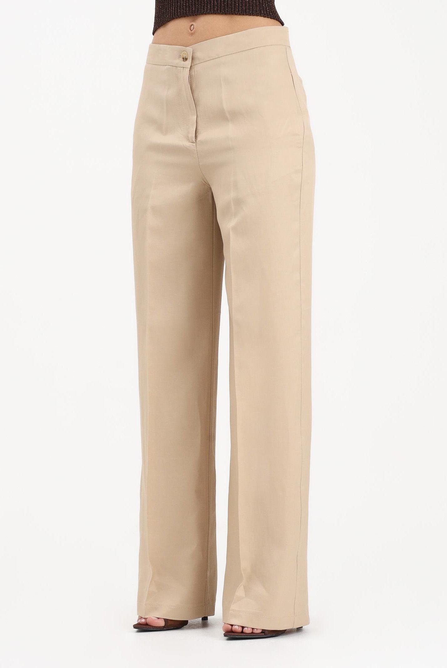 VICOLO Pantalone elegante beige da donna TAB0250 ABU061 VICOLO