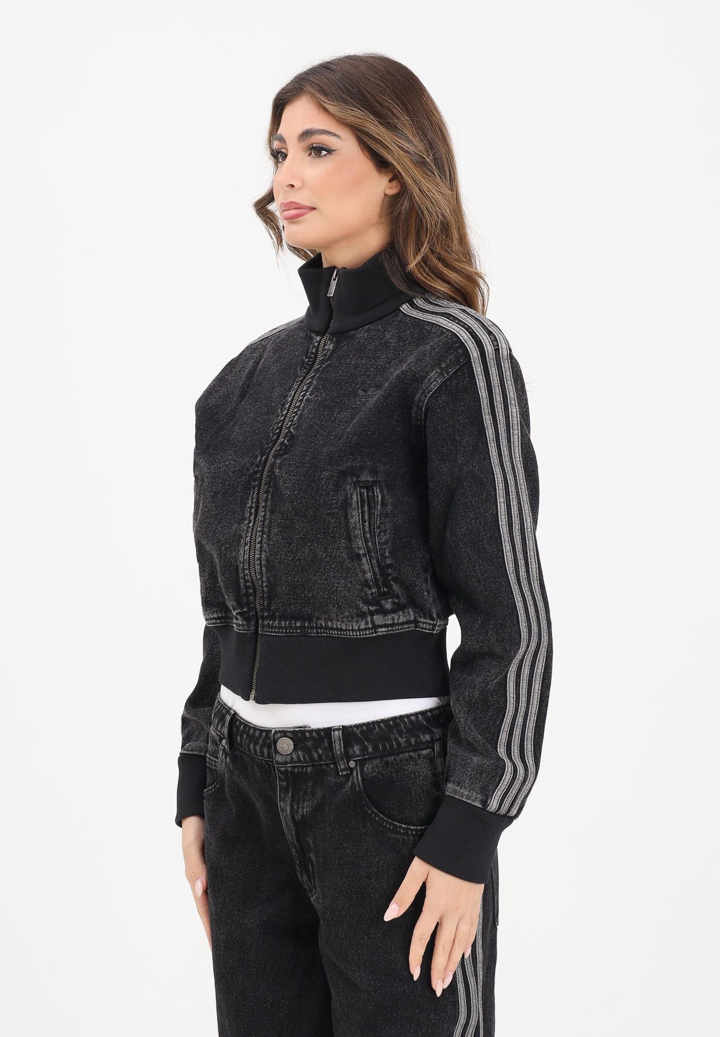 ADIDAS ORIGINALS Giubbotto di jeans Adicolor Denim nero da donna JD3110 ADIDAS ORIGINALS