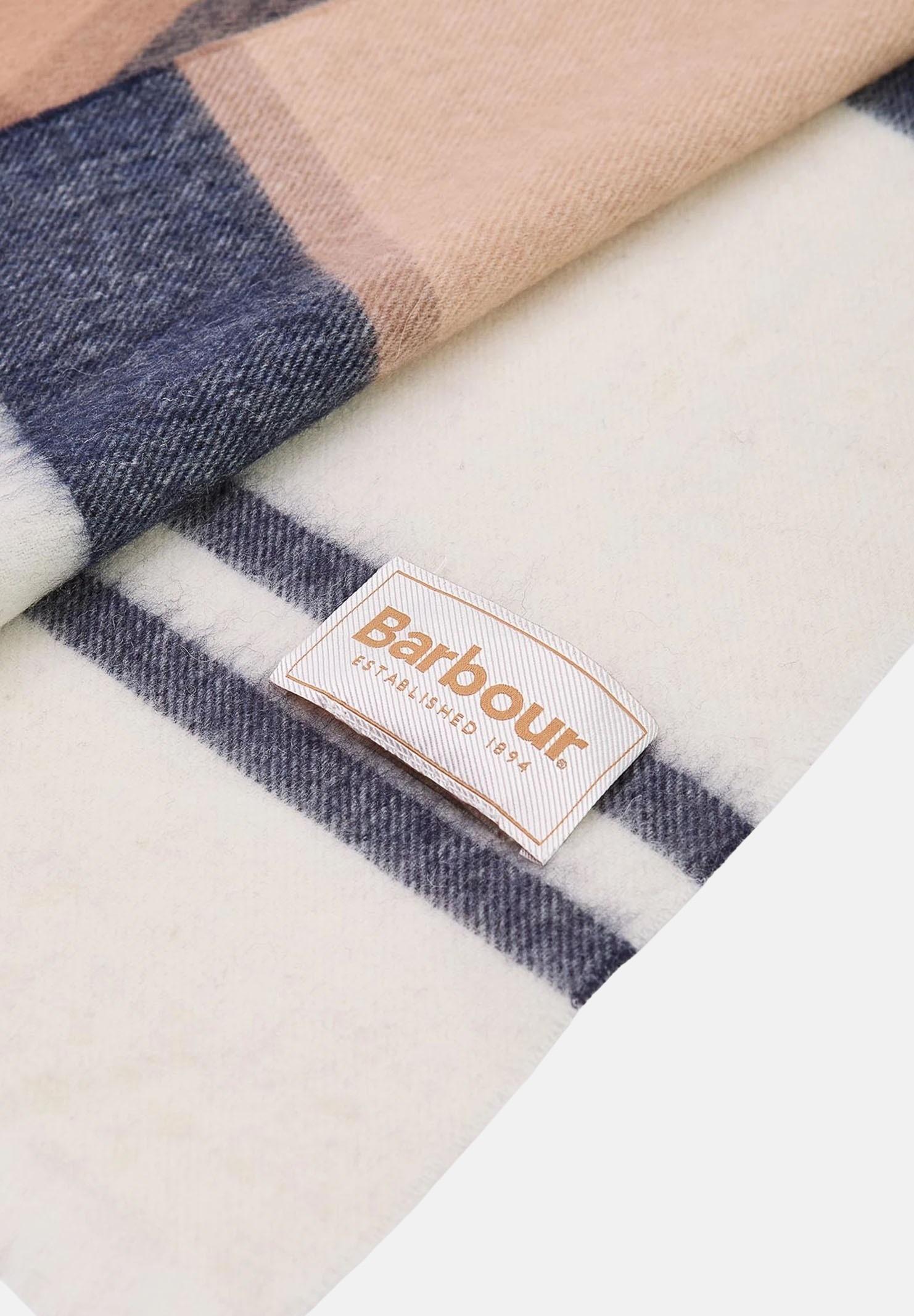 BARBOUR Sciarpa Rosefield in tartan beige per uomo e donna 252MLSC0354 BR51 BARBOUR