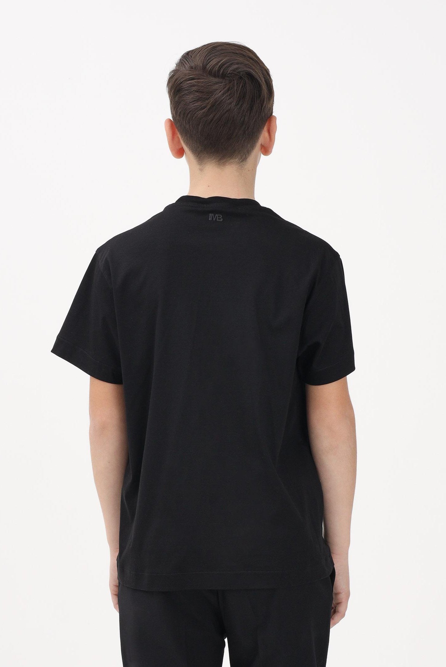 I'M BRIAN T-shirt a manica corta nera da bambino TS3742J 009 I'M BRIAN