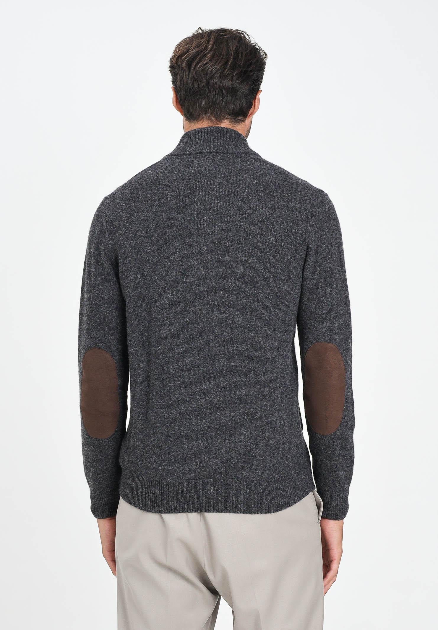 BARBOUR Cardigan Patch grigio da uomo 252MMKN0731 CH51 BARBOUR
