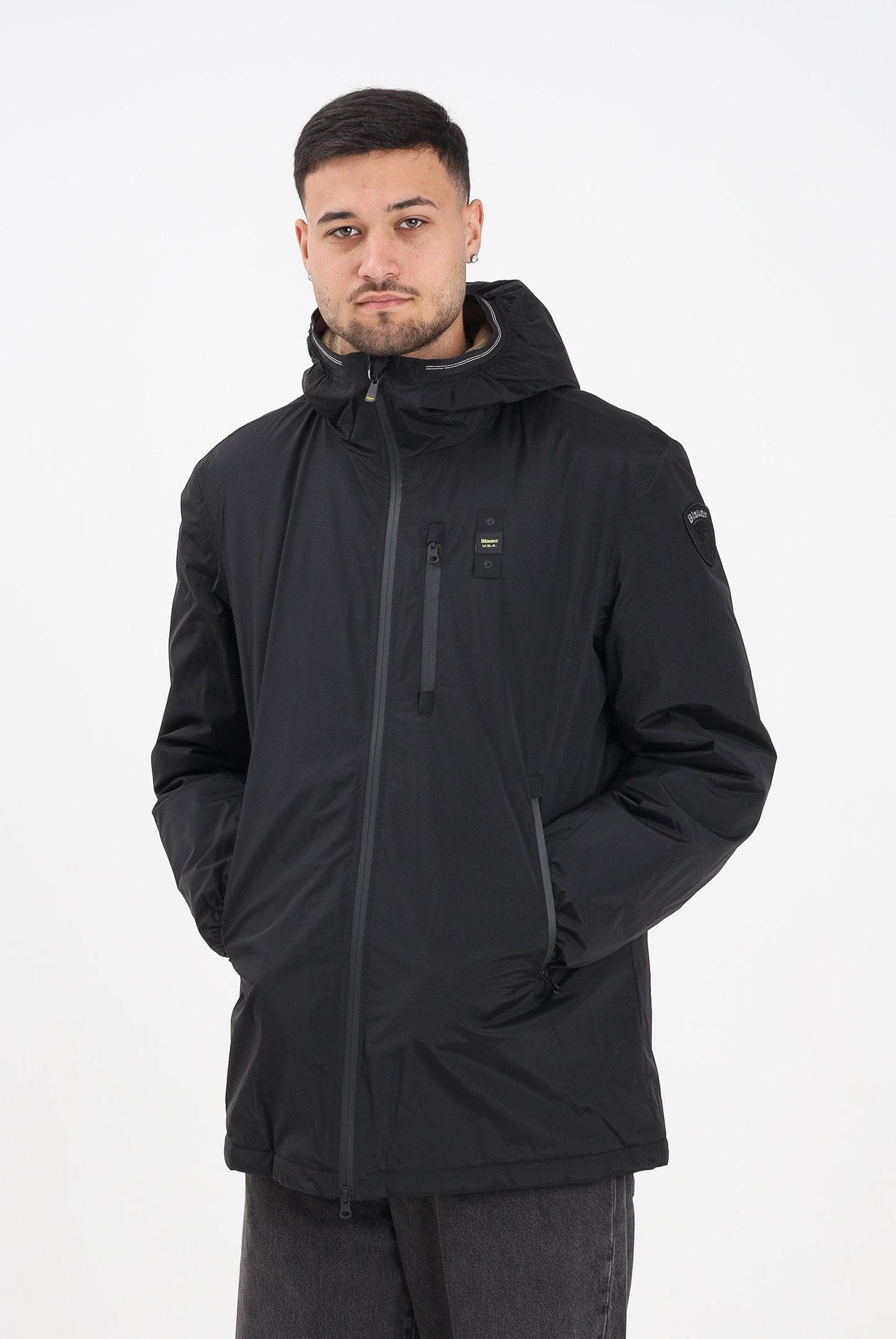 BLAUER Piumino JARVIS nero da uomo 25WBLUK11139-007110 999 BLAUER