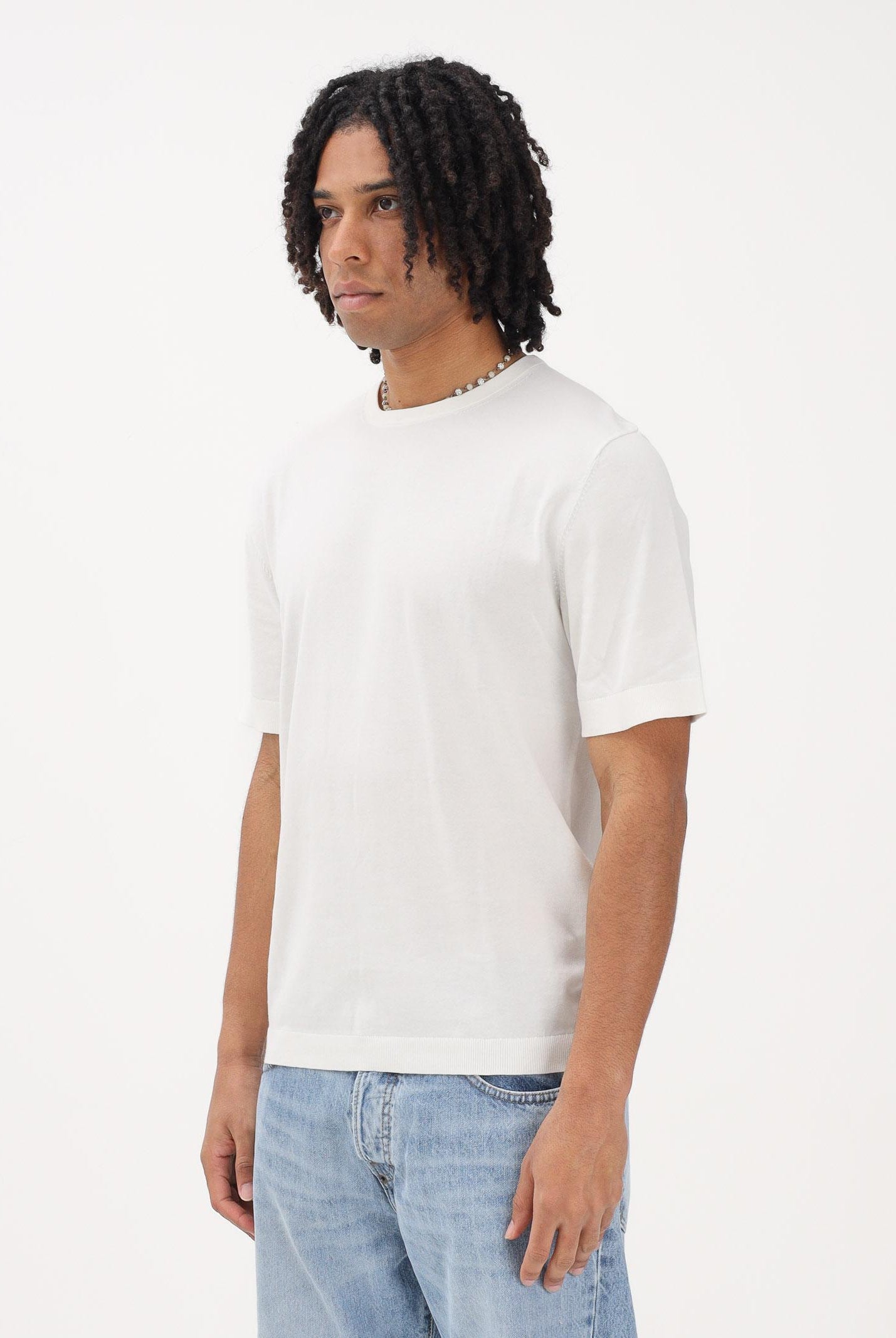 SELECTED HOMME Maglia a manica corta panna da uomo 16099828 EG SELECTED HOMME