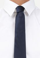 LANVIN Cravatta in seta blu da uomo 1282/1c . LANVIN 