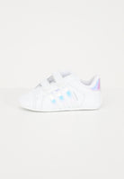 Sneakers bianche da neonato con strappo SUPERSTAR BD8000 . ADIDAS ORIGINALS 