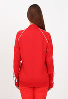 Felpa con zip Adicolor Classics SST rossa da donna IK4032 . ADIDAS ORIGINALS 