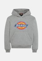 Felpa con cappuccio Icon Logo grigia per bambino e bambina DK0KWR270H21 0H21 DIckies 