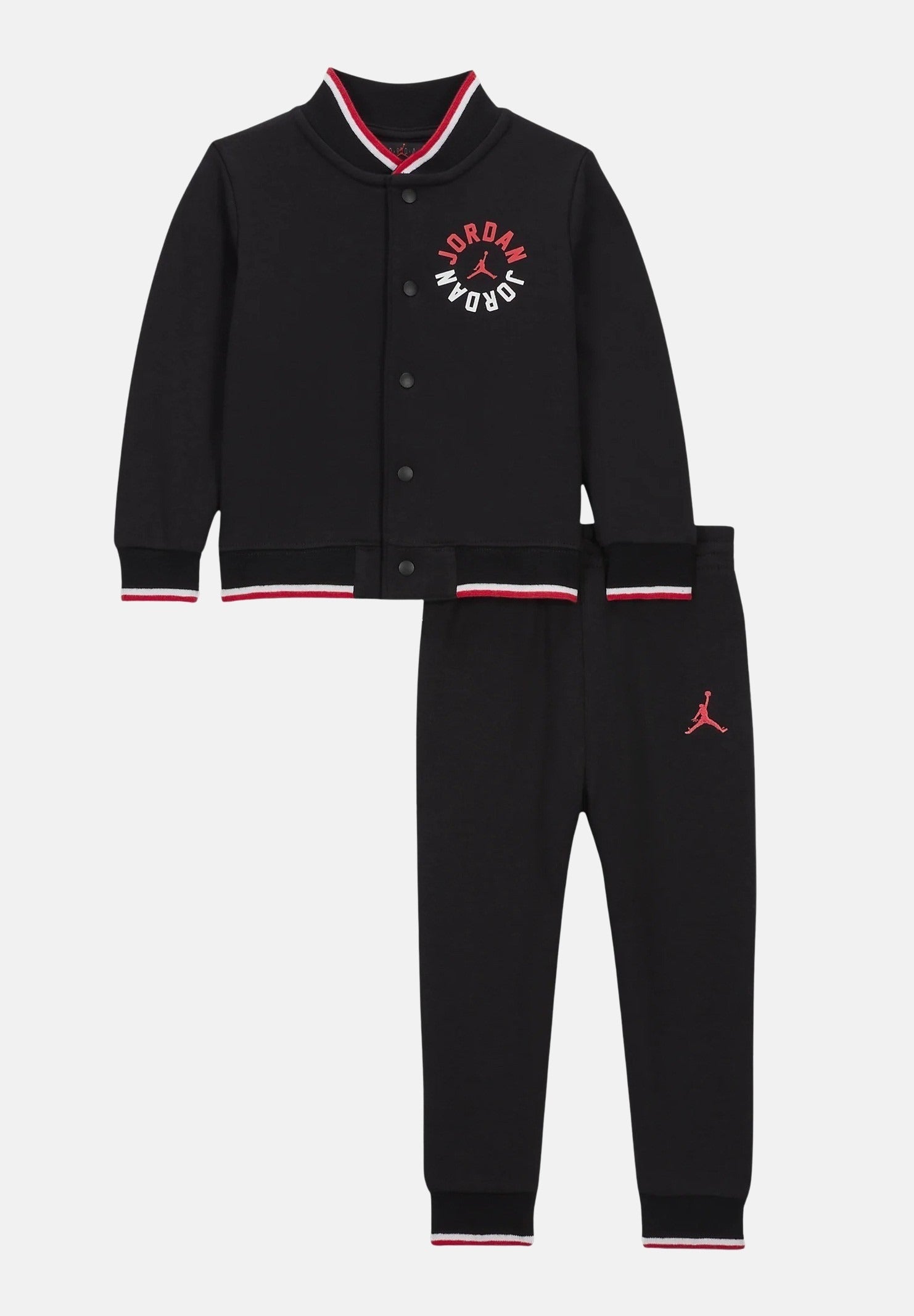 Tuta Jumpman PE nera da neonato 65D426 023 JORDAN 
