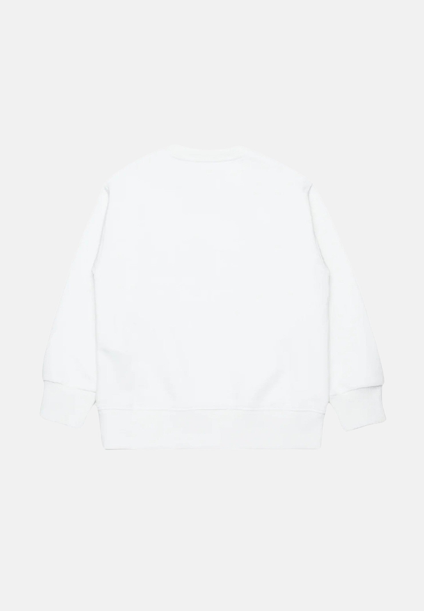 Felpa girocollo bianca per donna e bambina con stampa Numerique M60681MM006 M6102 MAISON MARGIELA 