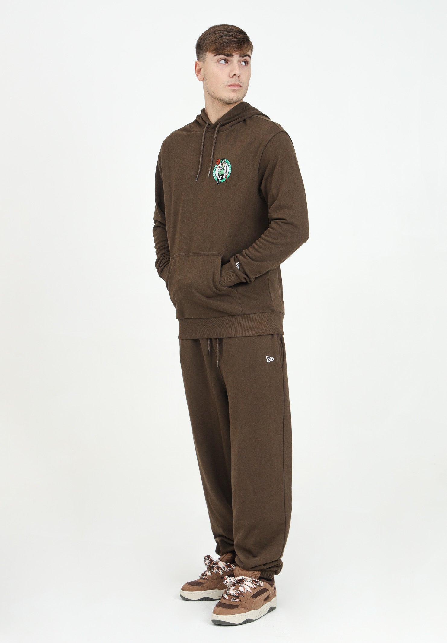 Pantalone sportivo Boston Celtics League Essential marrone da uomo 60578569 . NEW ERA 