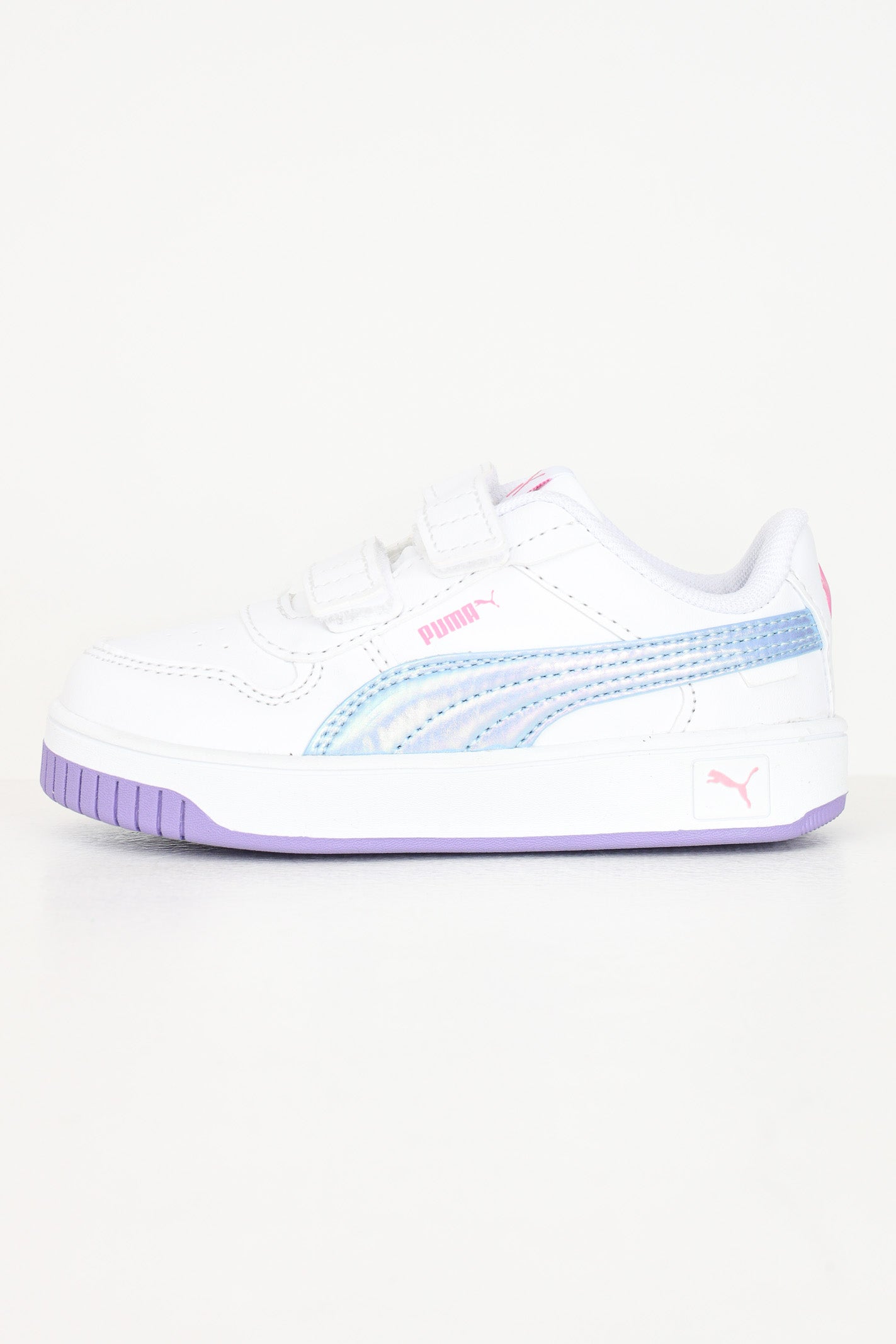 Sneakers Carina Street Bouncy Sky bianche da neonato 397977 01 PUMA 