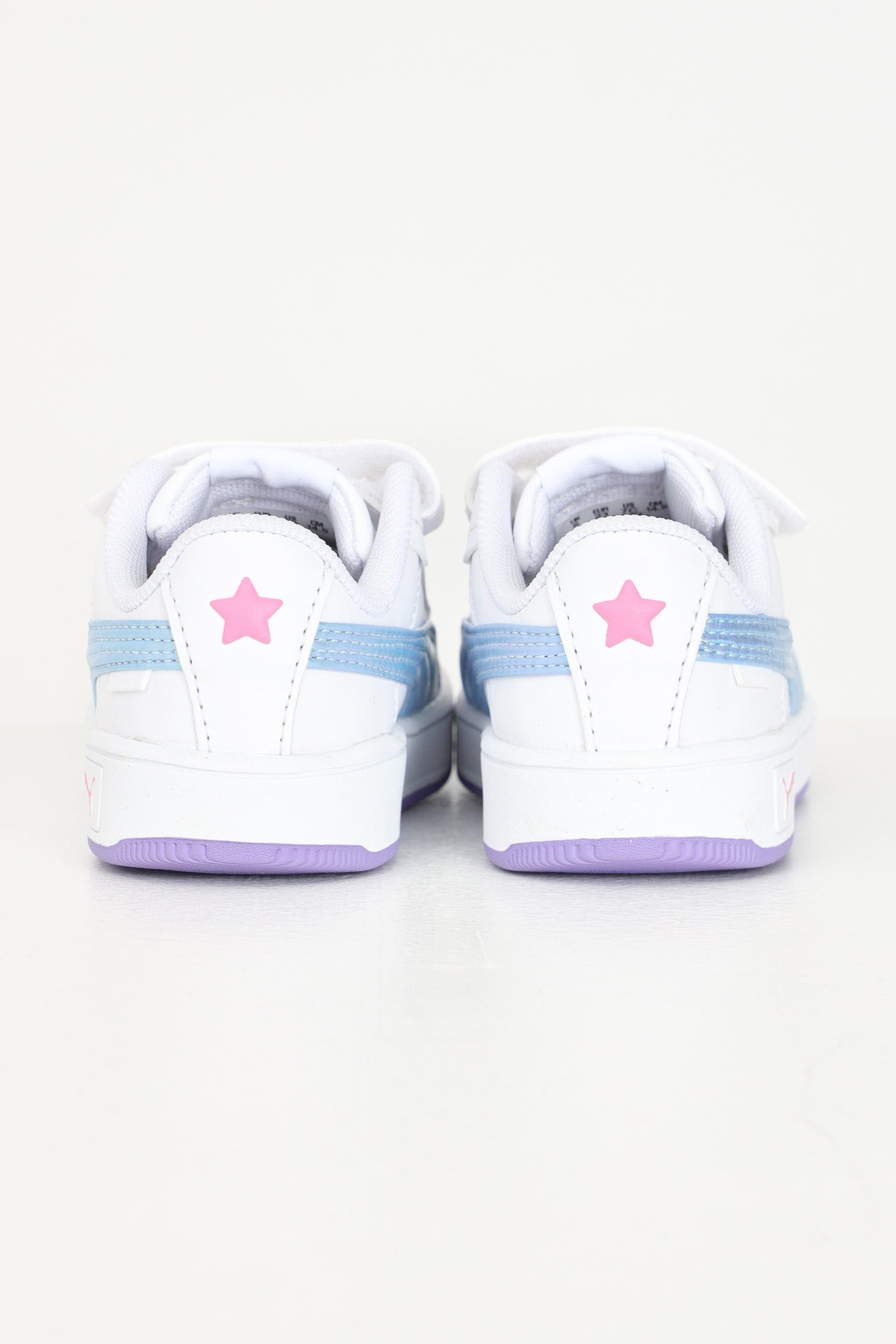Sneakers Carina Street Bouncy Sky bianche da neonato 397977 01 PUMA 