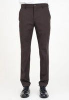 Pantalone elegante marrone da uomo 16087825 DEMITASSE SELECTED HOMME 