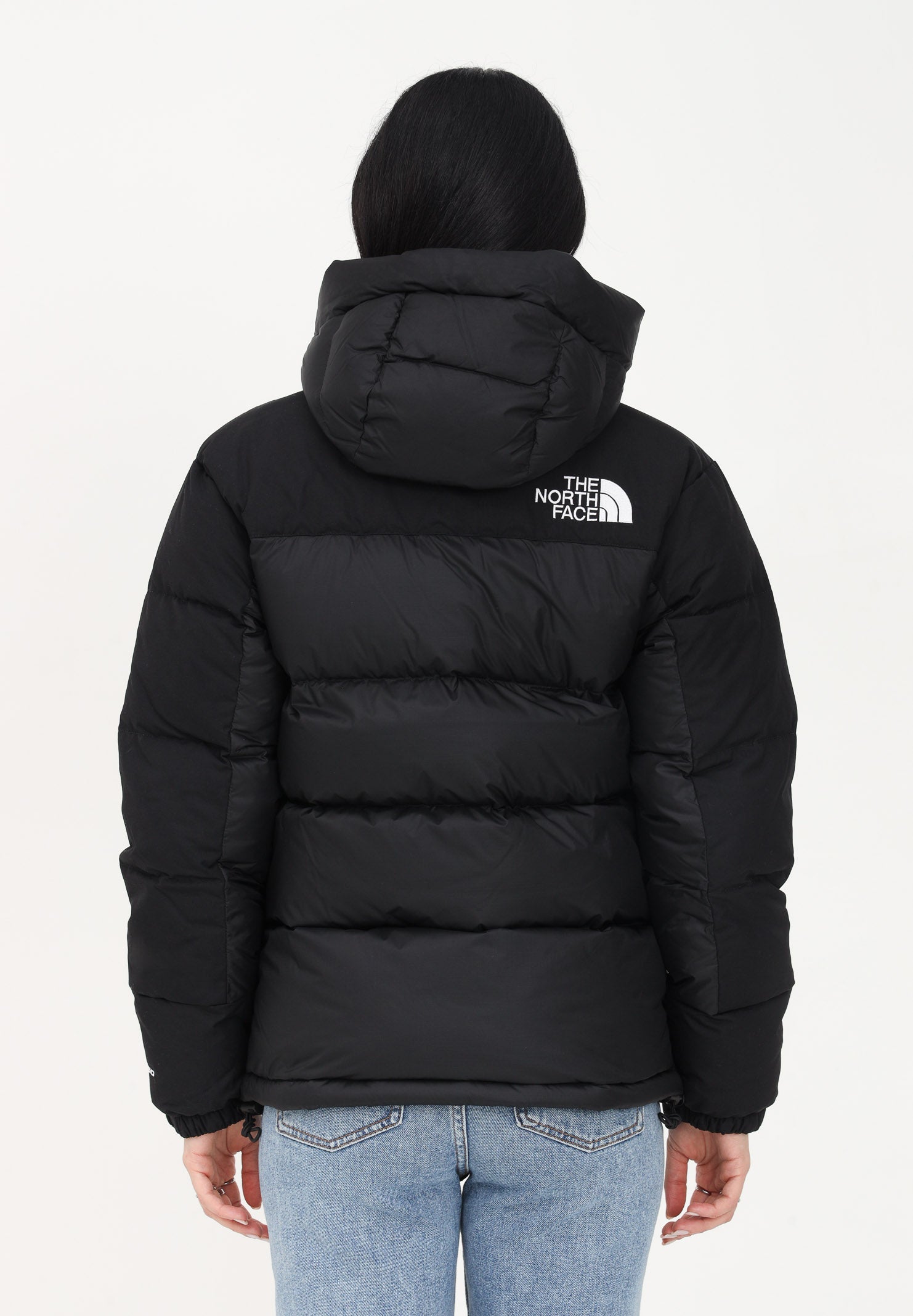 Piumino nero da donna con logo NF0A4R2WJK31 JK31. THE NORTH FACE 