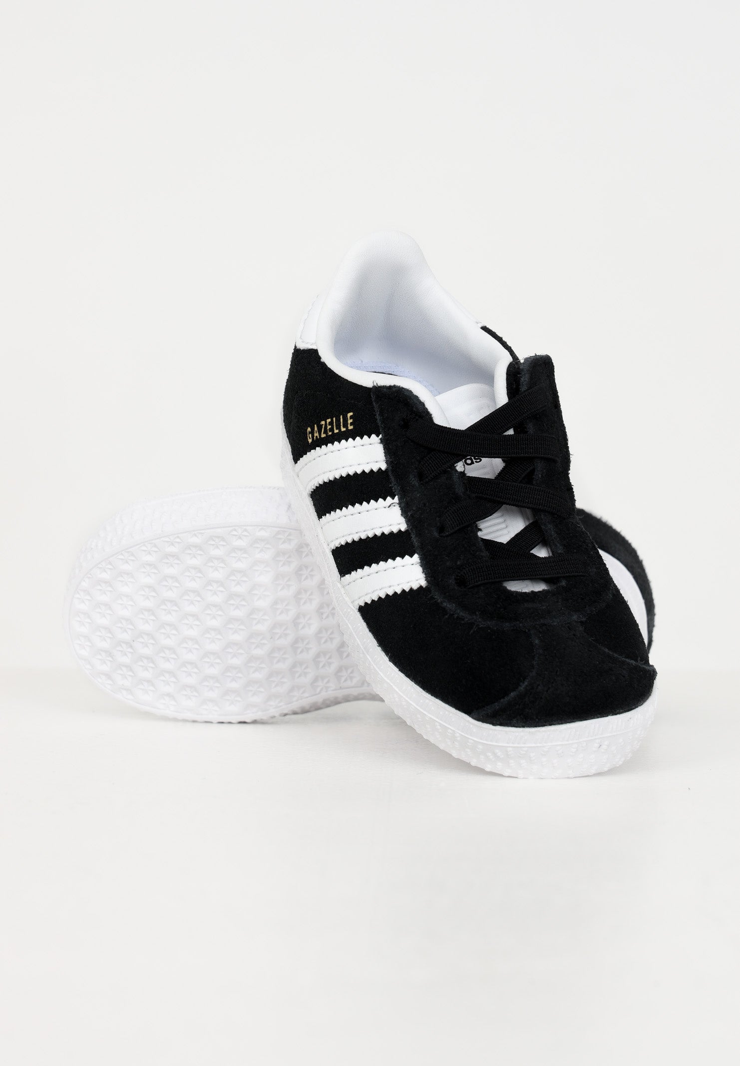 ADIDAS ORIGINALS Sneakers Gazelle nere da neonato IH0338 . ADIDAS ORIGINALS 