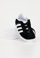 ADIDAS ORIGINALS Sneakers Gazelle nere da neonato IH0338 . ADIDAS ORIGINALS 