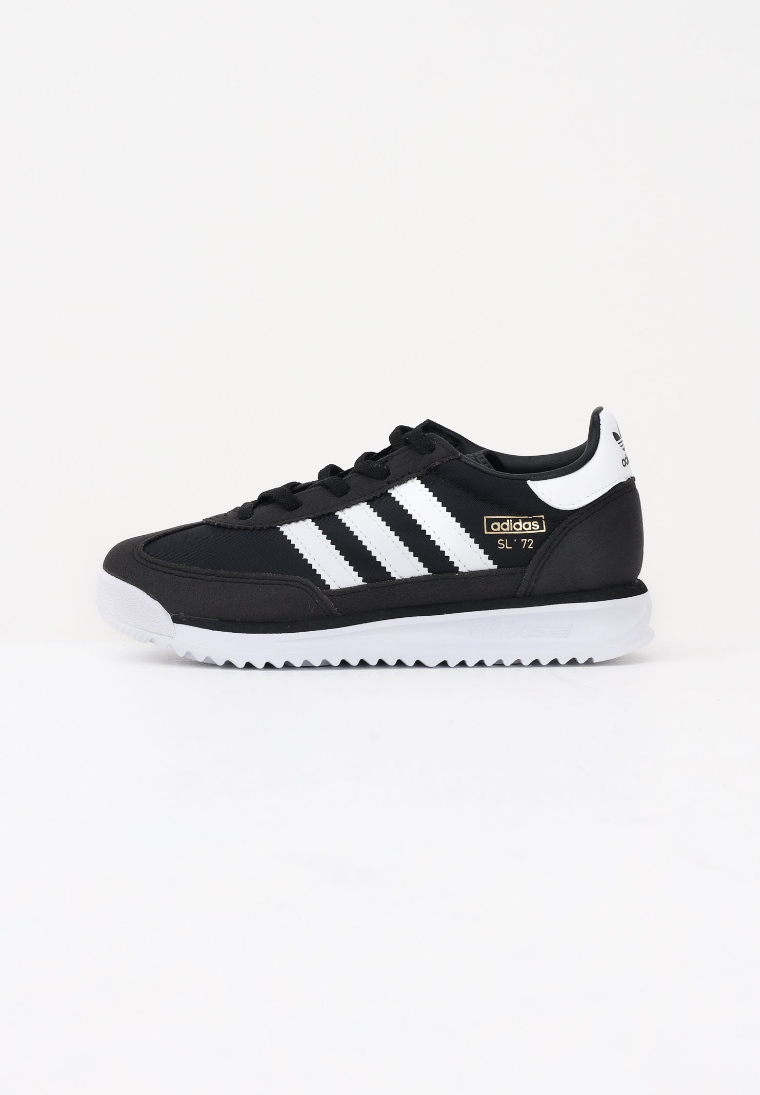 ADIDAS ORIGINALS Sneakers SL 72 RS Elastic Laces nere per bambino e bambina IH2982 . ADIDAS ORIGINALS 