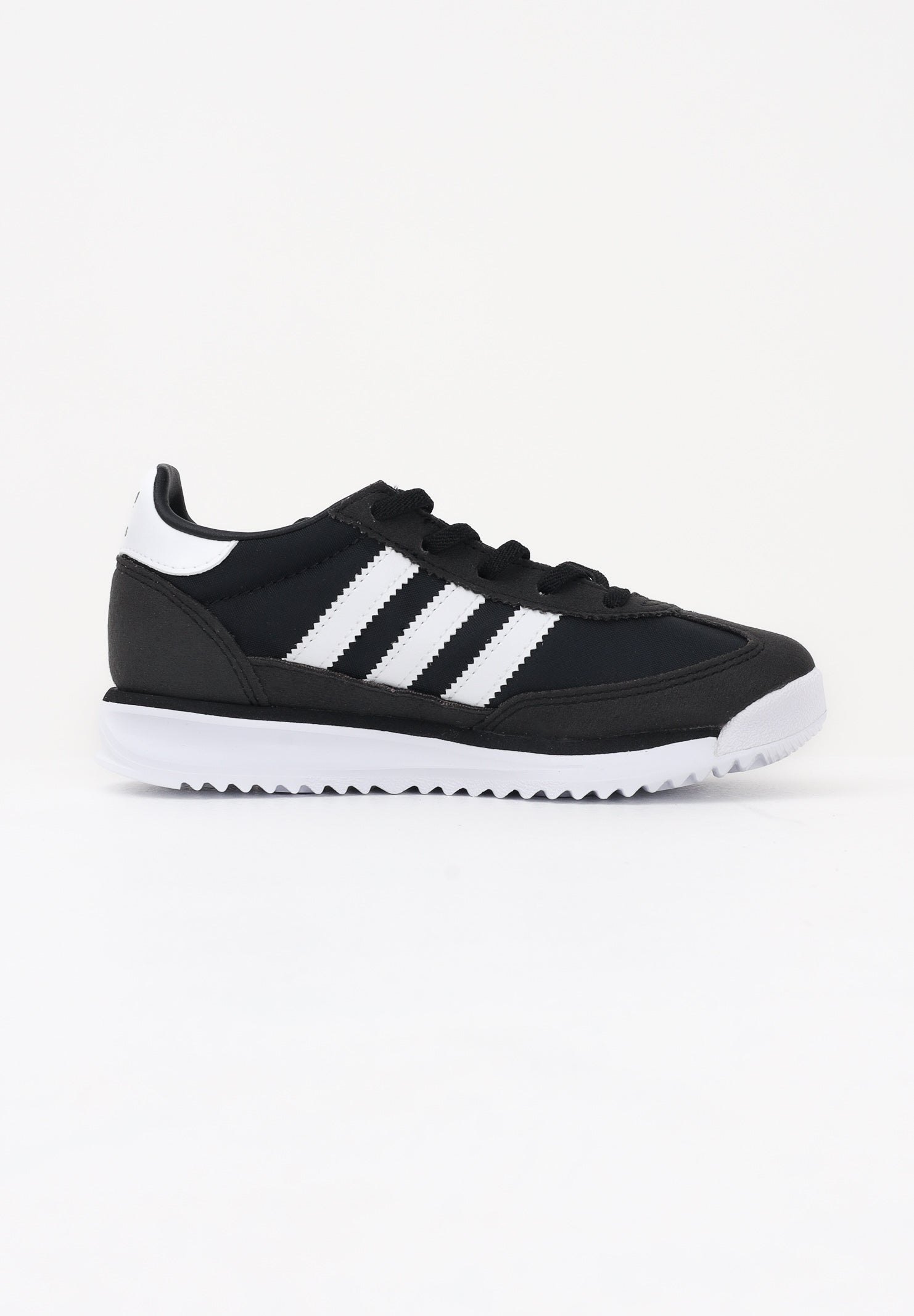 ADIDAS ORIGINALS Sneakers SL 72 RS Elastic Laces nere per bambino e bambina IH2982 . ADIDAS ORIGINALS 