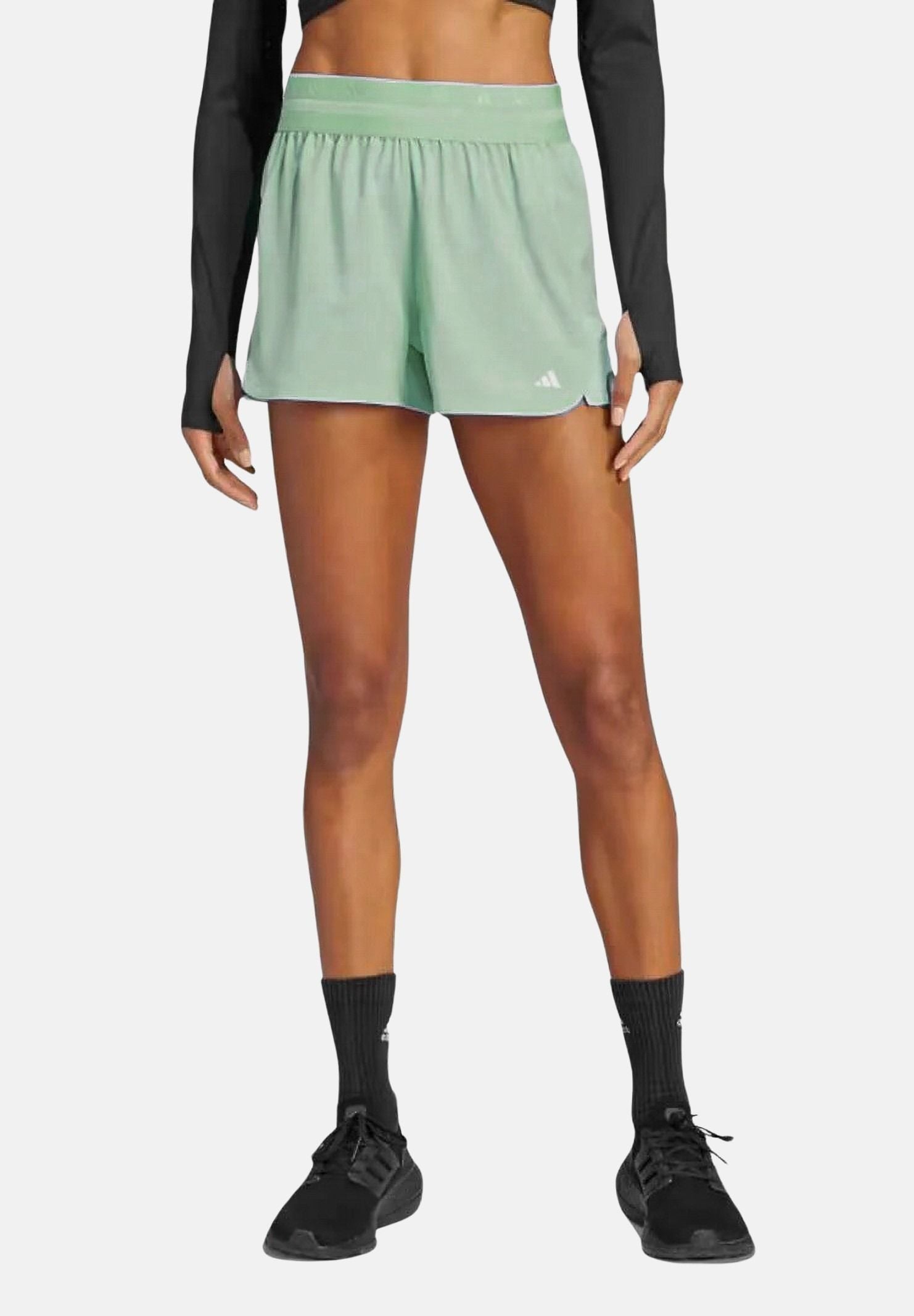 ADIDAS PERFORMANCE Shorts Pacer verde salvia da donna IK8308 . ADIDAS ORIGINALS 