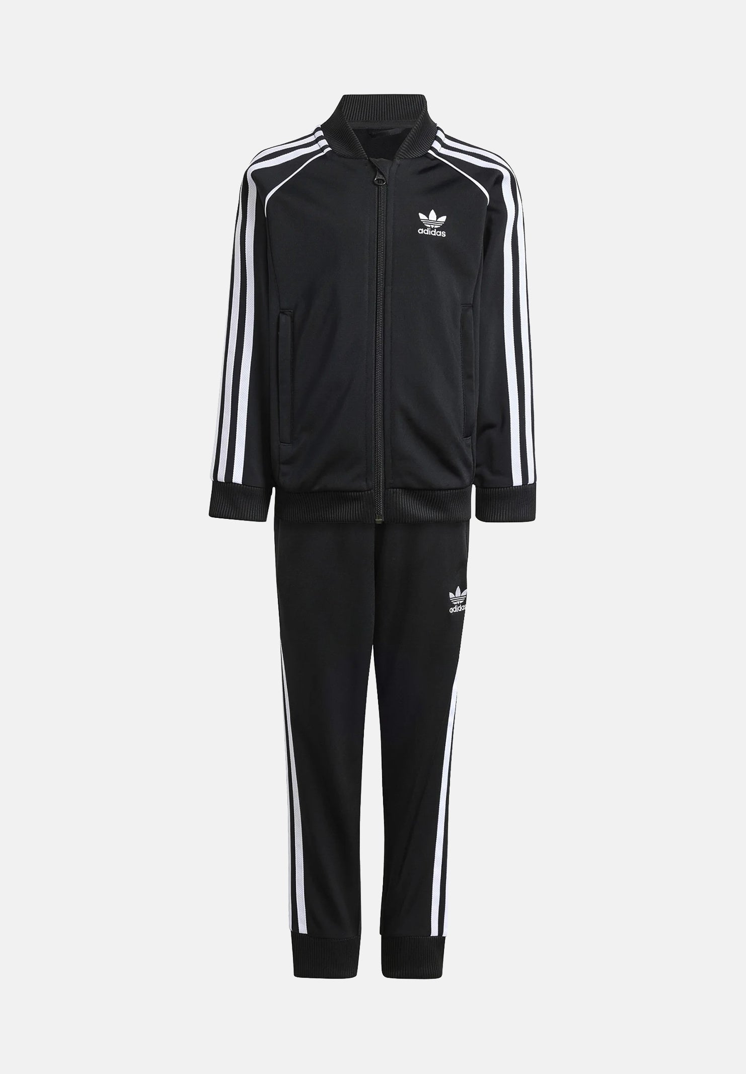 ADIDAS ORIGINALS Tuta Adicolor SST nera per bambino e bambina IX7624 . ADIDAS ORIGINALS 