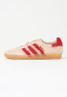 ADIDAS ORIGINALS Sneakers Gazelle Indoor Fur Tan beige da donna JP8341 . ADIDAS ORIGINALS 