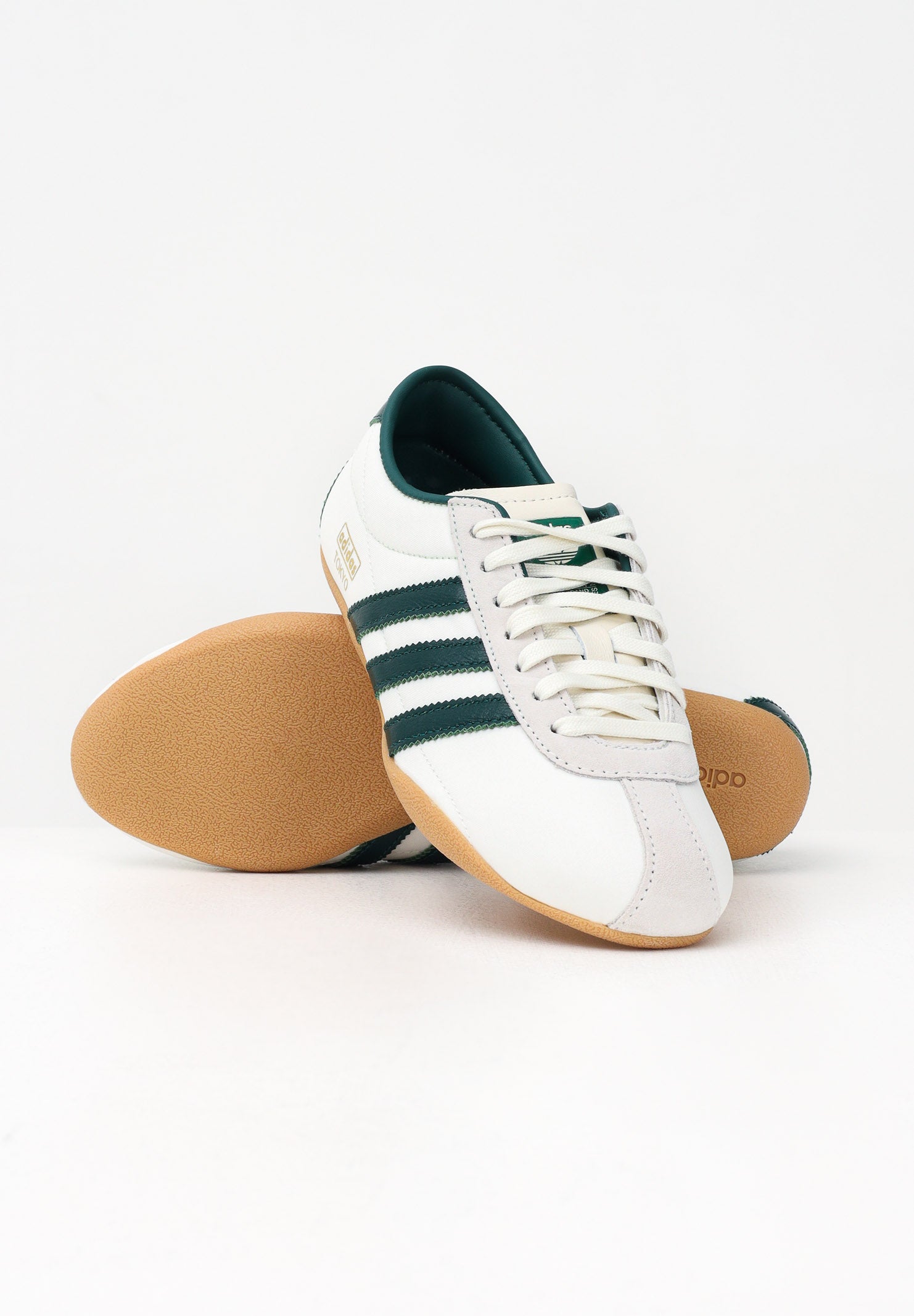 ADIDAS ORIGINALS Sneakers Tokyo bianche e verdi per uomo e donna JP9705 . ADIDAS ORIGINALS 