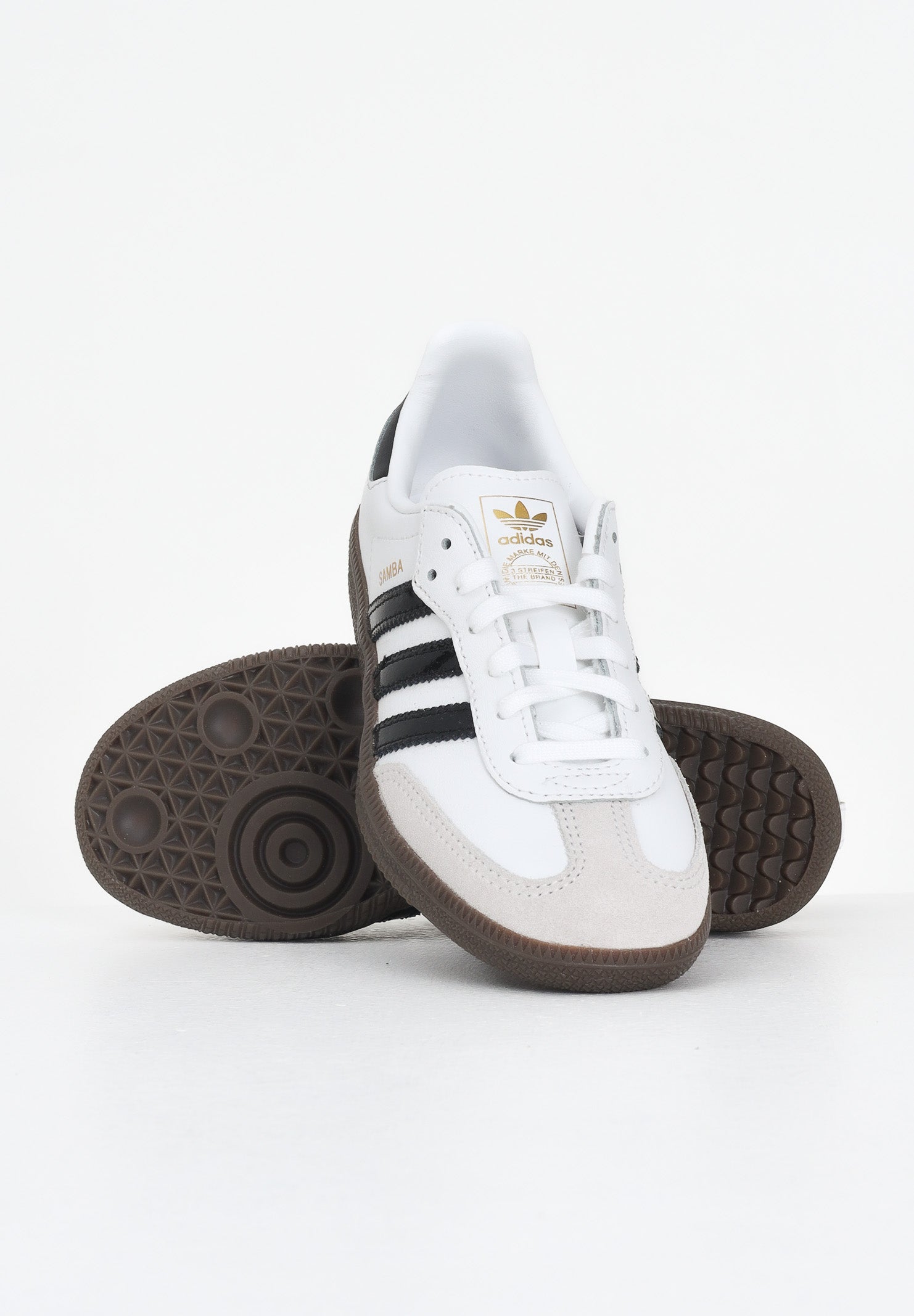 ADIDAS ORIGINALS Sneakers Samba OG bianche da bambina JQ2850 . ADIDAS ORIGINALS 