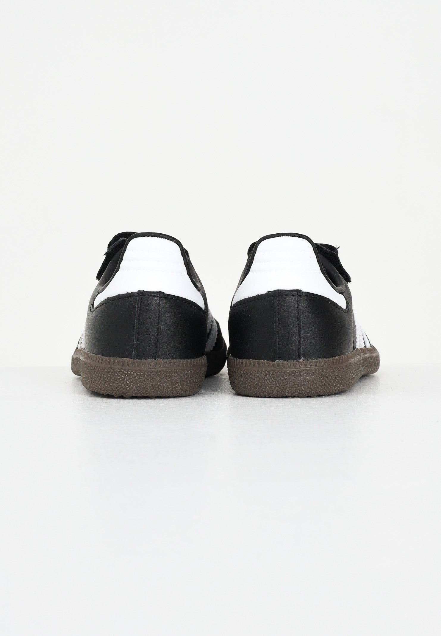 ADIDAS ORIGINALS Sneakers Samba OG Comfort Closure Elastic Lace nere per bambino e bambina JQ6390 . ADIDAS ORIGINALS 