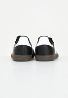 ADIDAS ORIGINALS Sneakers Samba OG Comfort Closure Elastic Lace nere per bambino e bambina JQ6390 . ADIDAS ORIGINALS 