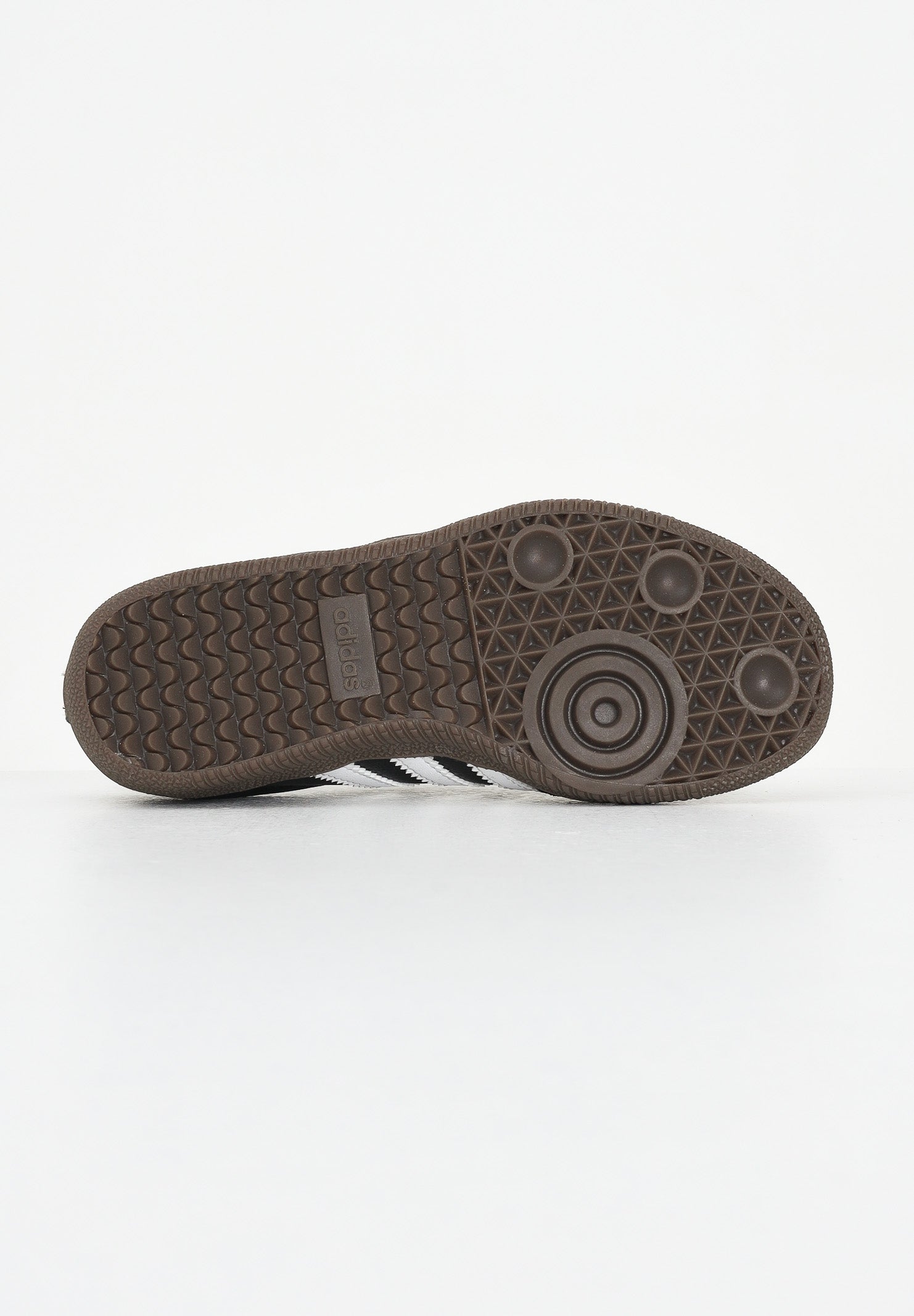 ADIDAS ORIGINALS Sneakers Samba OG Comfort Closure Elastic Lace nere per bambino e bambina JQ6390 . ADIDAS ORIGINALS 