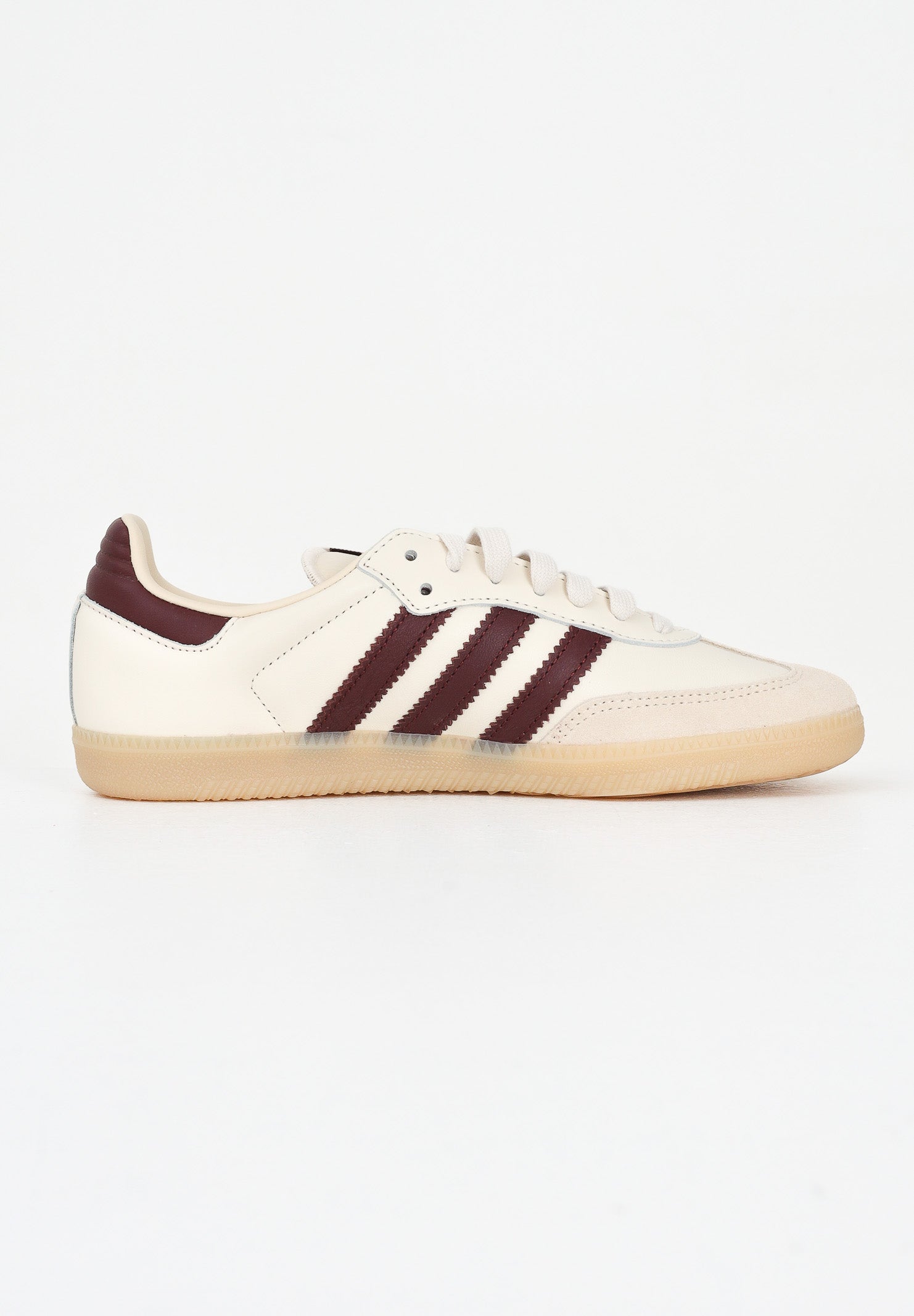 ADIDAS ORIGINALS Sneakers Samba OG beige e bordeaux da uomo JS3830 . ADIDAS ORIGINALS 