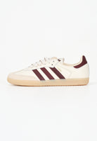 ADIDAS ORIGINALS Sneakers Samba OG beige e bordeaux da uomo JS3830 . ADIDAS ORIGINALS 