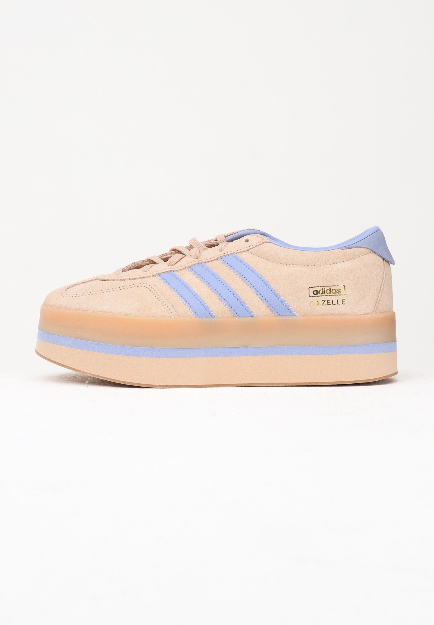 ADIDAS ORIGINALS Sneakers Gazelle Stack rosa pesca da donna JS3927 . ADIDAS ORIGINALS 