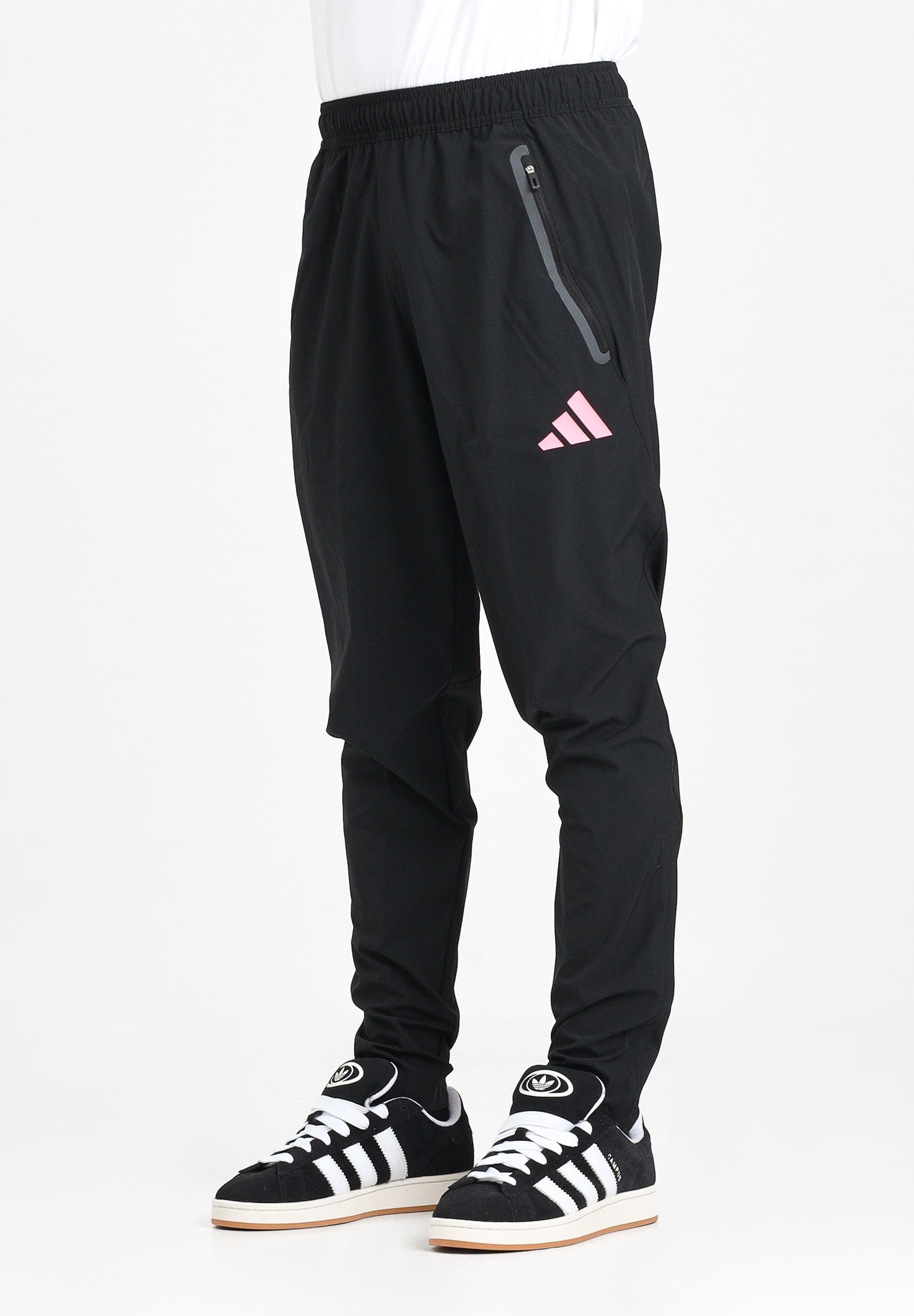 ADIDAS ORIGINALS Pantalone sportivo Juventus Tiro 25 Competition Vis Tech nero da uomo JV5348 . ADIDAS ORIGINALS 