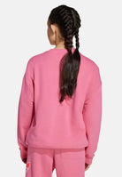 ADIDAS ORIGINALS Felpa con cappuccio Trefoil rosa da bambina JV8571 . ADIDAS ORIGINALS 
