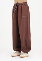 ADIDAS ORIGINALS Pantalone sportivo Essentials Linear Jogger Oversized marrone da donna JW0986 . ADIDAS ORIGINALS 