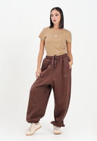 ADIDAS ORIGINALS Pantalone sportivo Essentials Linear Jogger Oversized marrone da donna JW0986 . ADIDAS ORIGINALS 